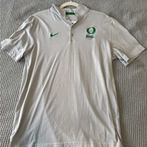 Nike Gray Polo Shirt - Oregon
